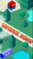 Spider Cube Craft Jump Affiche