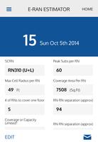 E-RAN Estimator screenshot 1