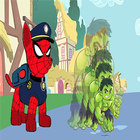 Spider Dog Man Huk Patrol Game icône