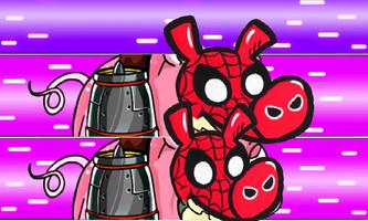 Superhero Spider Pig скриншот 2