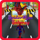 Subway Spider Run Man 0MB vs Deadpool APK
