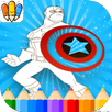 🇺🇸 Super-Hero Coloring APK