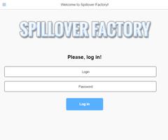 Spillover Factory mobile app تصوير الشاشة 1