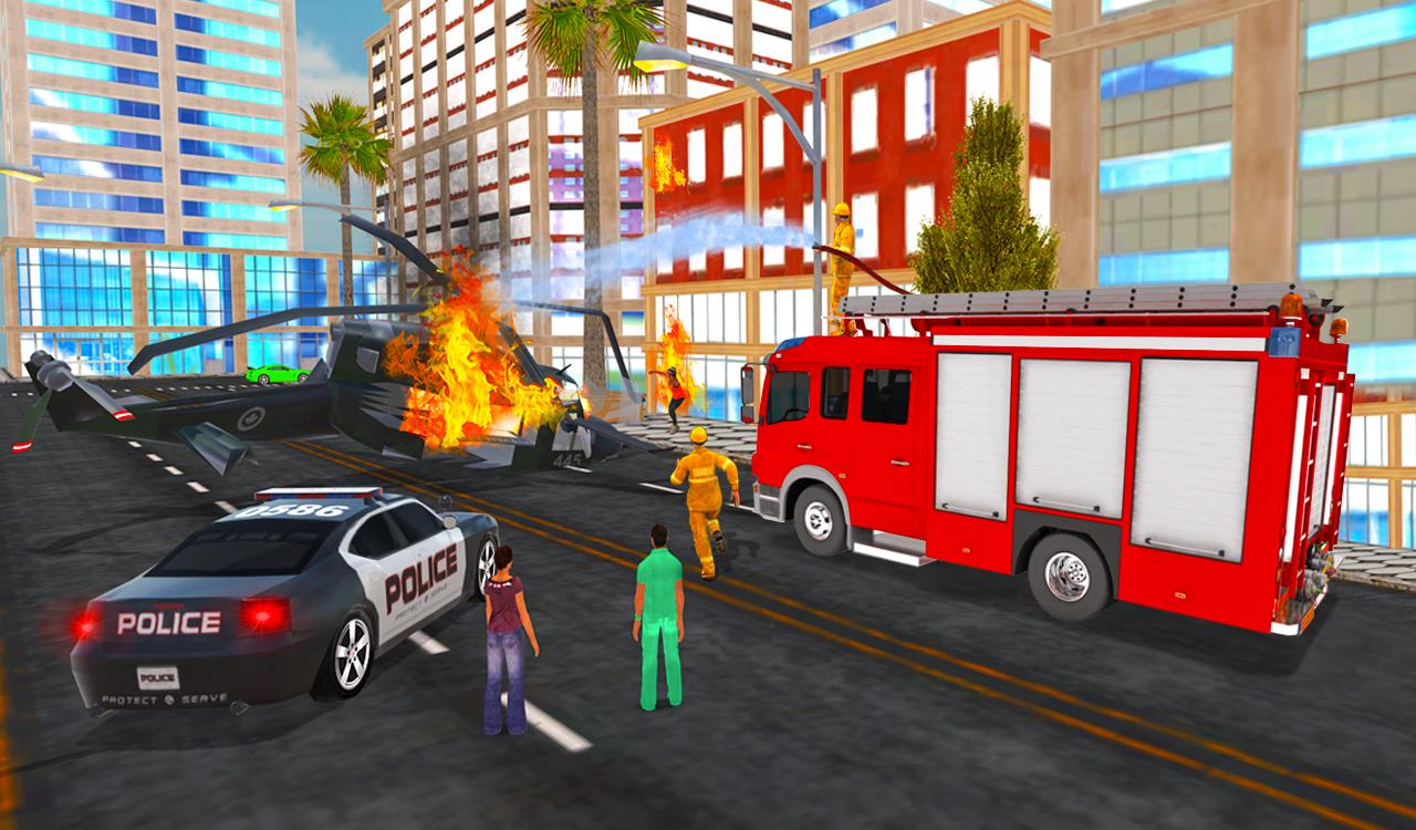 Firefighter Rescue Simulator 3d For Android Apk Download - fdny highrise rescue roblox