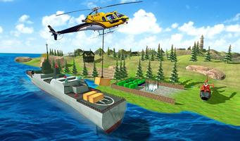 Helicopter Pilot Rescue Games Sim capture d'écran 3