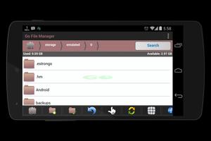 برنامه‌نما Go File Manager Lite عکس از صفحه