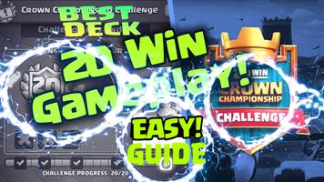 Tips and Decks for 20Win Crown Championship-ROYALE Cartaz