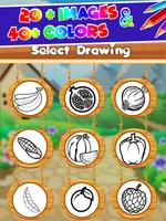 Fruits and vegetable Coloring Book ภาพหน้าจอ 2