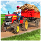 Heavy Duty Tractor Cargo Transporter 3D 아이콘