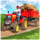 Heavy Duty Tractor Cargo Transporter 3D icon