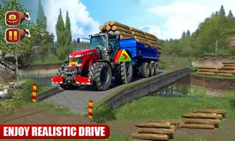 Heavy Duty Tractor Cargo Transporter 3D capture d'écran 3