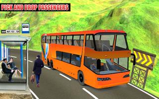 Coach Bus Transportation 3D-poster