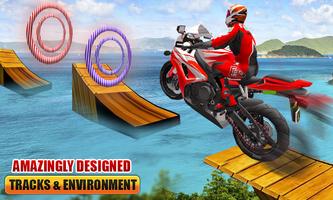 Motocross Beach Bike Stunt Tricks Racing Master Affiche
