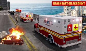 New York City Ambulance Rescue Game ảnh chụp màn hình 3