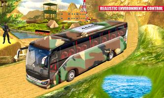 Ejército transporte: autobús simulación captura de pantalla 1