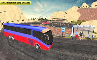 City Coach Bus Driving Offroad Drive 2018🚌 capture d'écran 2