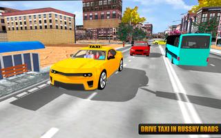 سيارات الأجرة لعبة: سائق واجب 3D تصوير الشاشة 1