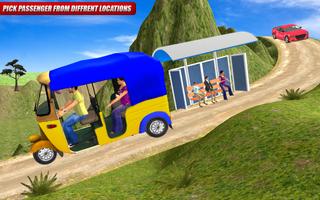 Stadt Tuk Tuk Auto Rikscha Taxi Treiber 3D Screenshot 1