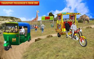 Stadt Tuk Tuk Auto Rikscha Taxi Treiber 3D Screenshot 3