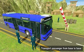 NYPD Police Bus Simulator 3D capture d'écran 2