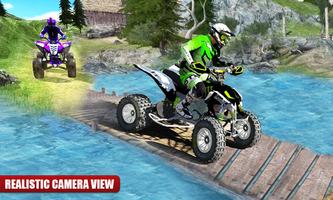 ein Fernseher Viereck Fahrrad: Offroad Manie 2018 Plakat