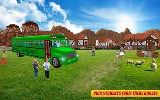Schule Bus Simulator 3d Fahrt Screenshot 1
