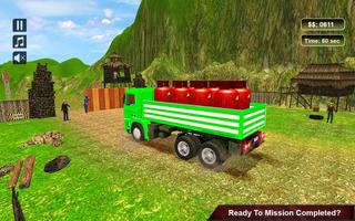 Indian Truck Mountain Drive Simulator 3D capture d'écran 2