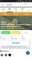 Kenilworth Tennis Club पोस्टर