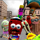 Sponge Simulator. Bottom City of Bob 3D ícone