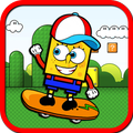 Sponge the Skateboard Boy