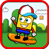 Sponge the Skateboard Boy icon