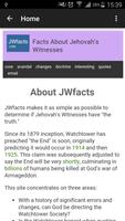 JW Facts poster