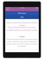 HLR Lookup تصوير الشاشة 3