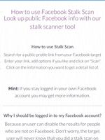 Stalk Scan اسکرین شاٹ 3