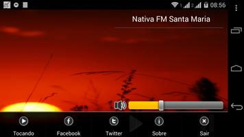 Rádio Nativa FM Santa Maria/RS capture d'écran 2