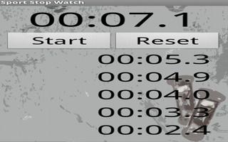 Sport Stop Watch capture d'écran 1