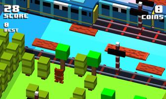 Subway Crossy captura de pantalla 1