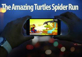 The Amazing Turtles Spider Run Plakat