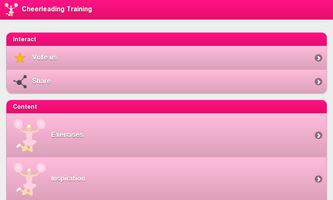 برنامه‌نما Cheerleading Training عکس از صفحه