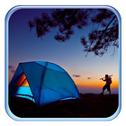 Camping icône