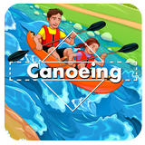 Canoë-kayak icône