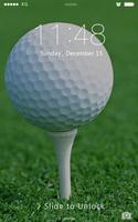 Golf Ball PassWord Lock Affiche