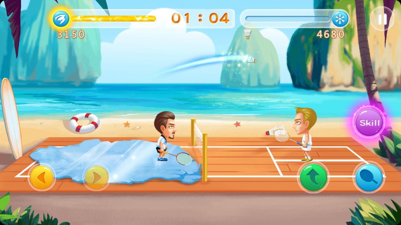 Играть бадминтон 2. Игра теннис гонки на воде на андроид 2013.