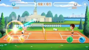 बैडमिंटन की दुनिया - Badminton 2 स्क्रीनशॉट 1