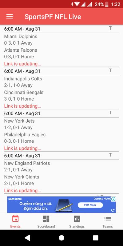 SportsPF NFL Live for Android - APK Download SportsPF NFL Live for Android - APK Download