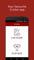 CricWizz - Live Cricket Score Affiche