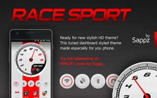 Race Sport HD Widgets screenshot 1