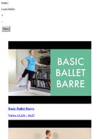 Cours de ballet capture d'écran 2