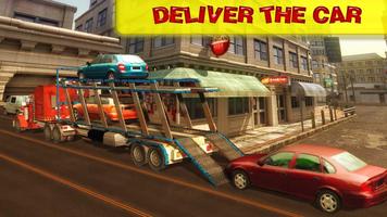 Cargo Limo Car Transport Truck –Heavy 3D Drive Sim screenshot 2