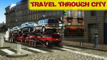 Cargo Limo Car Transport Truck –Heavy 3D Drive Sim screenshot 3